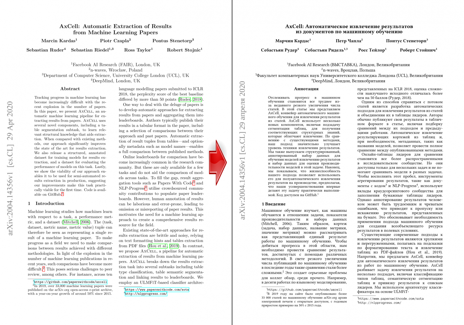 Пример (https://arxiv.org/pdf/2004.14356)